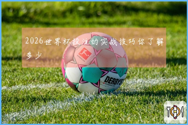 2026世界杯投注的实战技巧你了解多少